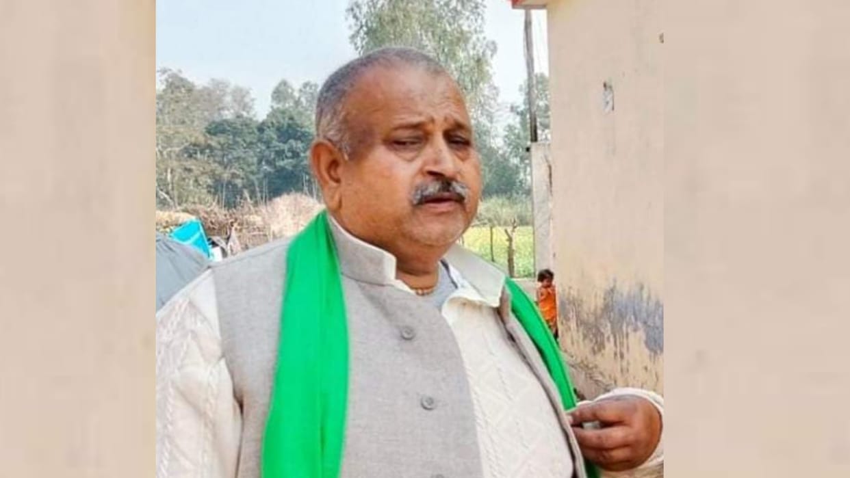 Former MLA misbehave with lekhpal in bahraich.
