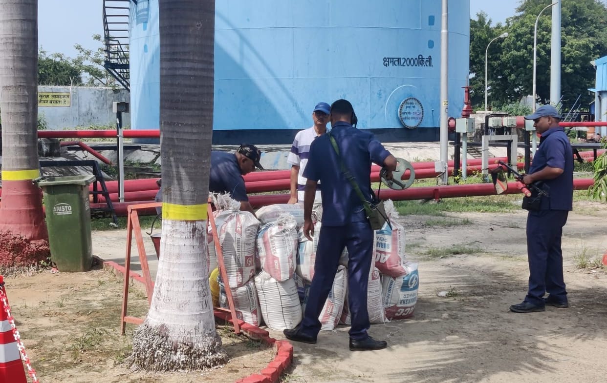 gonda,mok drill,petrolium depo