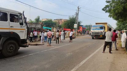 Woman died in road accident in Jhajjar of Haryana
