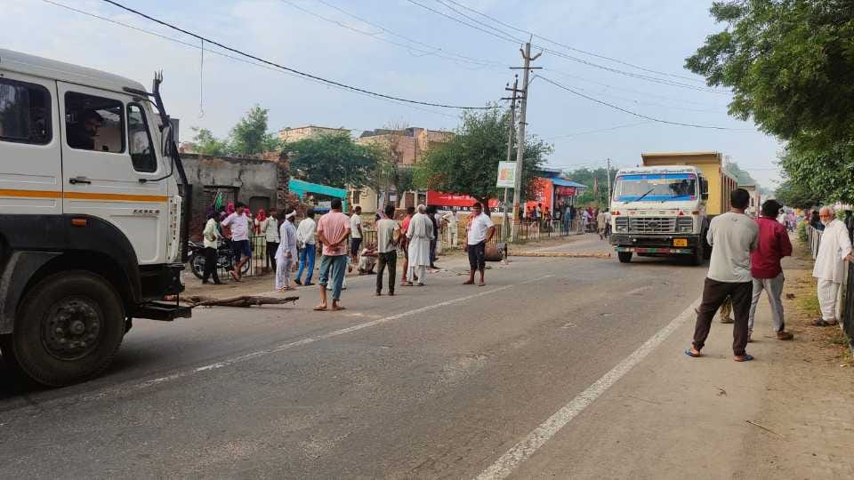 Woman died in road accident in Jhajjar of Haryana