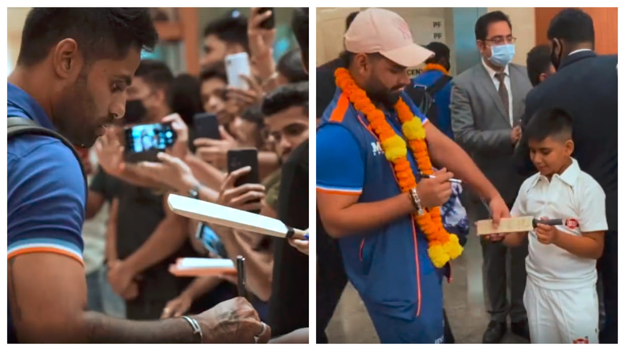 IND vs AUS Team India reached Nagpur for 2nd T20 Rishabh Pant Suryakumar Yadav gesture wins heart watch video