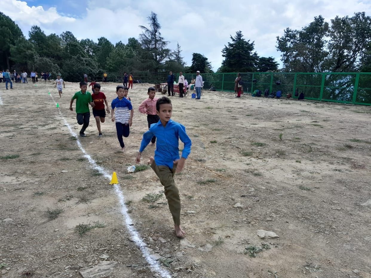 Sports meet In Govt Inter college Manila