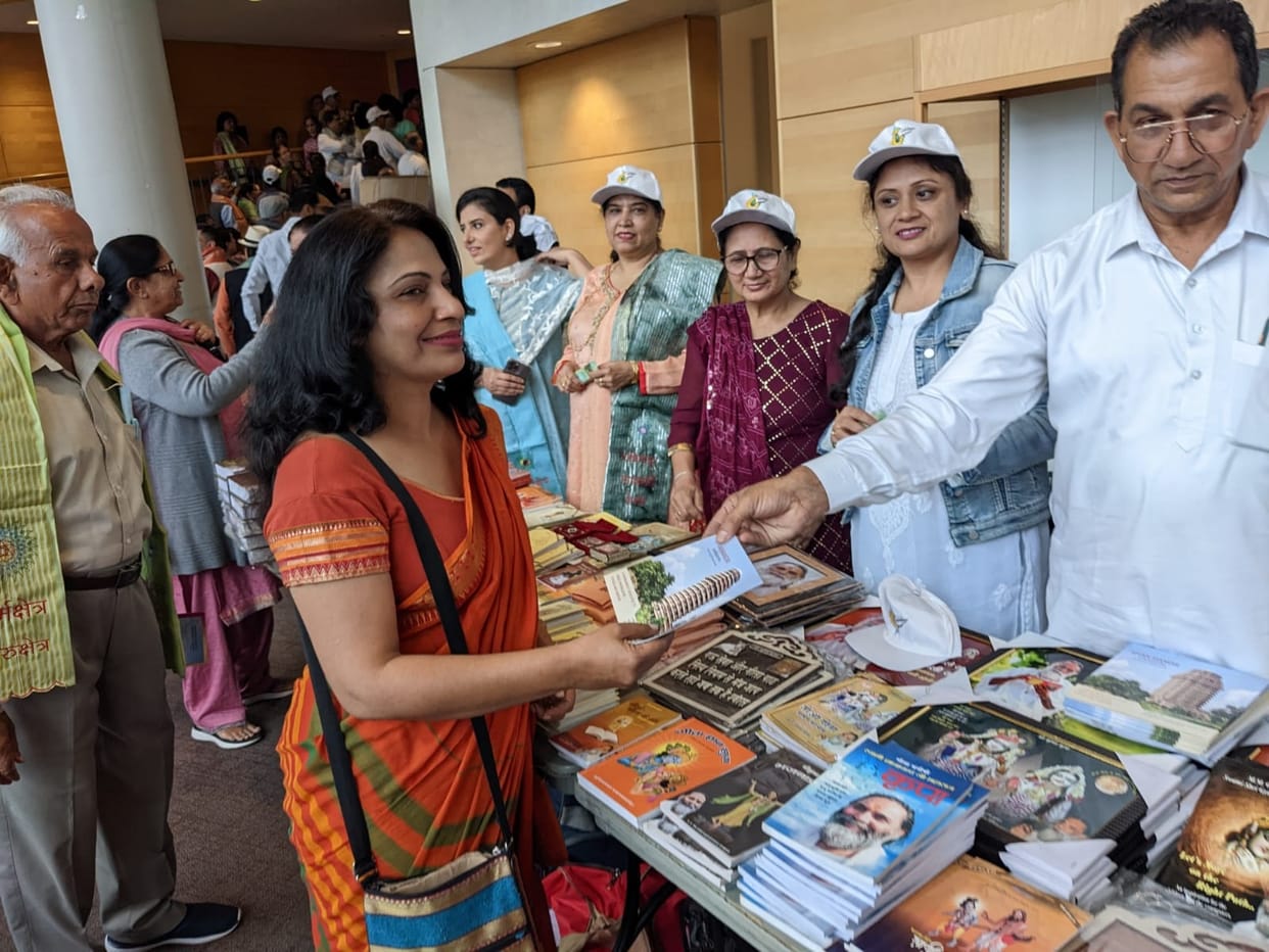 Discussion in Canada of 18-storey knowledge temple of Dharmanagari, Kurukshetra