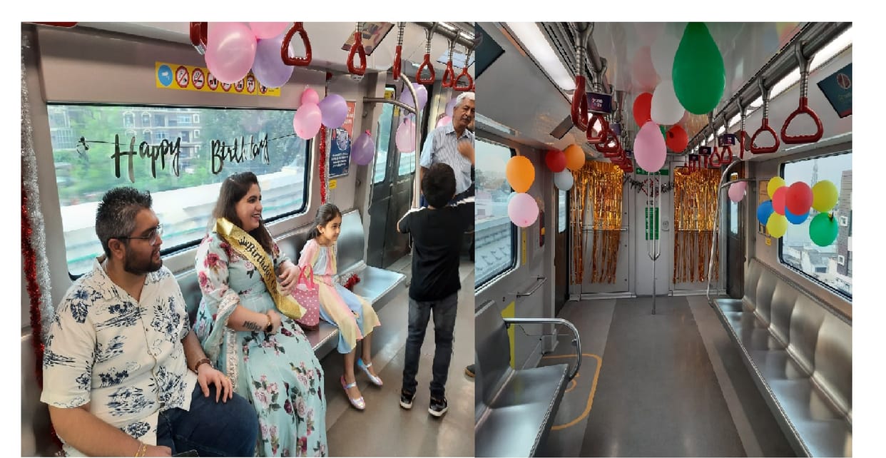UPMRC launches facility to celebrate birthdays, get booking and decorations done for Rs 500