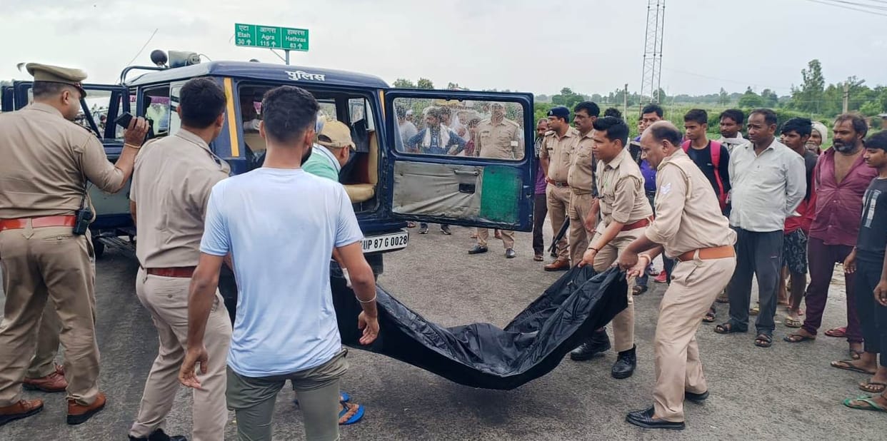 Two killed in accident, people's anger erupted