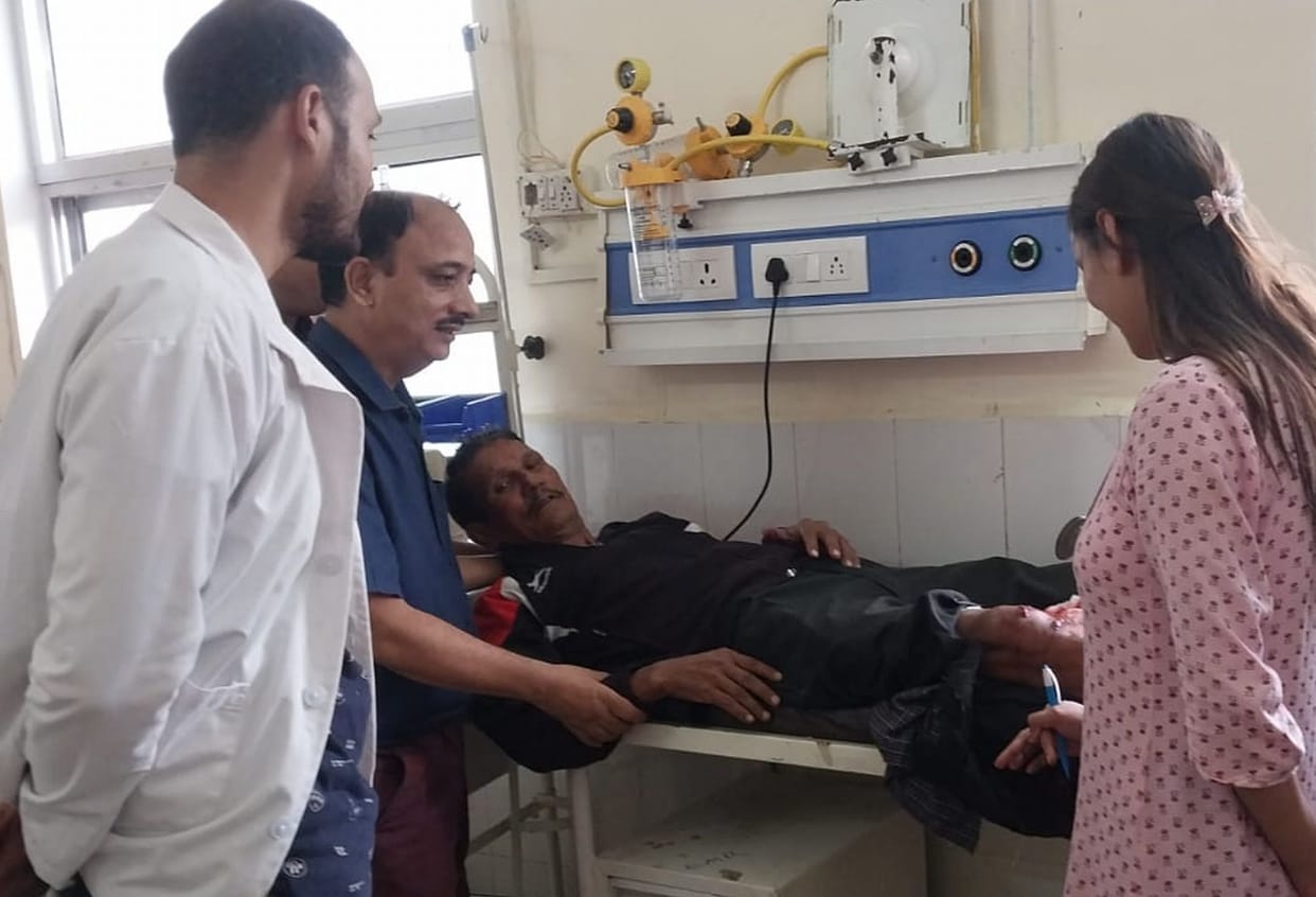 Tiger pounces on moving bike, two ex-servicemen injured
