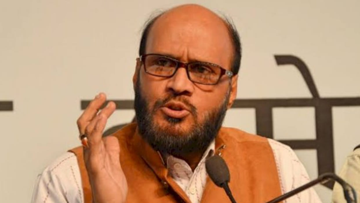MP News: Congress bid – He set the basement on fire to get shops vacated from BJP headquarters, released CCTV