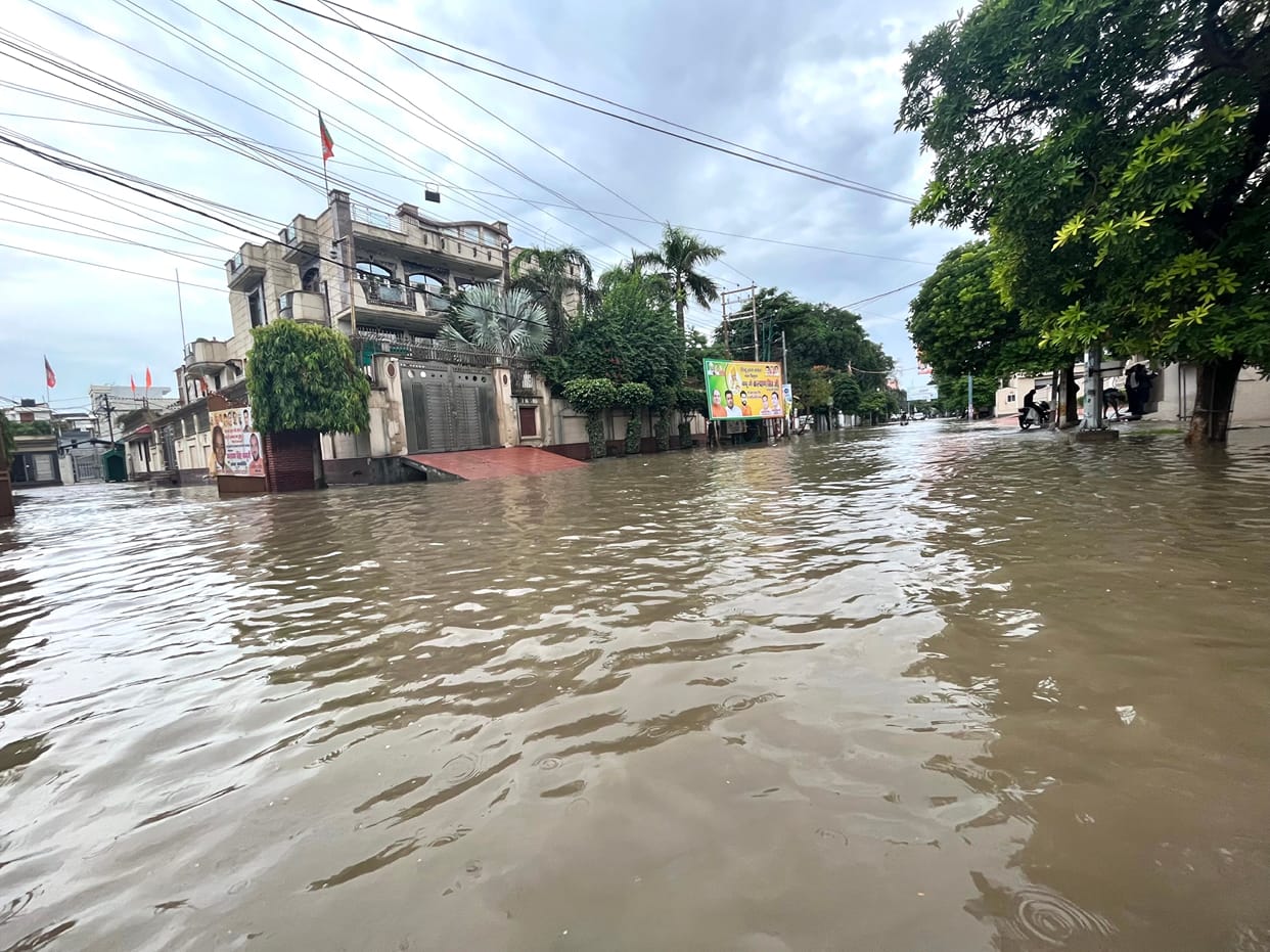 Shameless.. 8 crores washed away in drains with rain