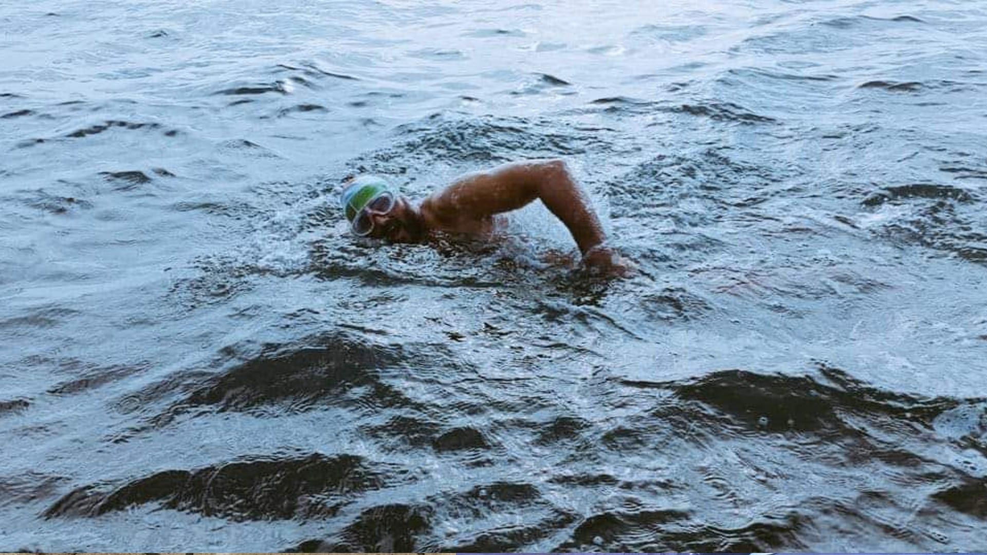 Satendra Singh Lohiya became the first international para swimmer of Asia by crossing the North Channel