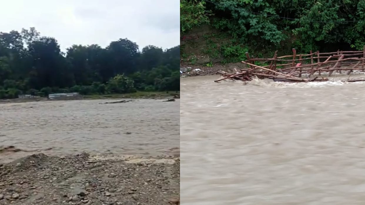 Saharanpur: Flood again in Shakambhari, all preparations for the fair collapsed