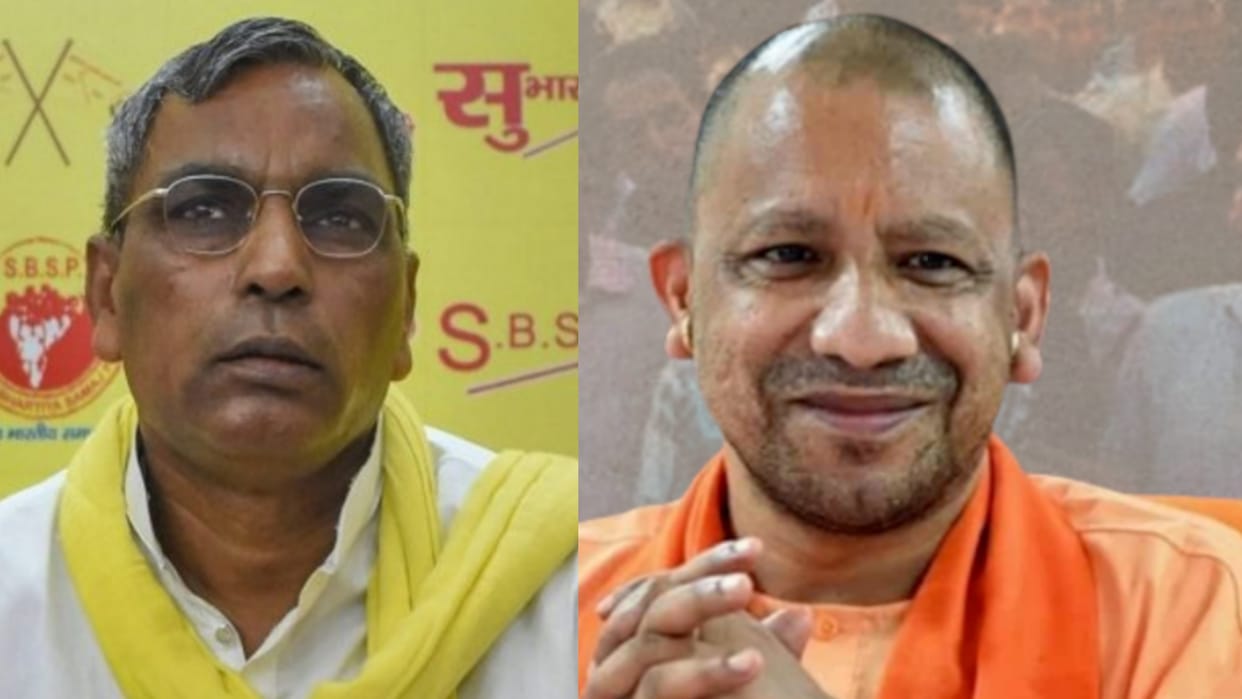 Om Prakash Rajbhar praises CM Yogi Adityanath says he is working for OBC castes.