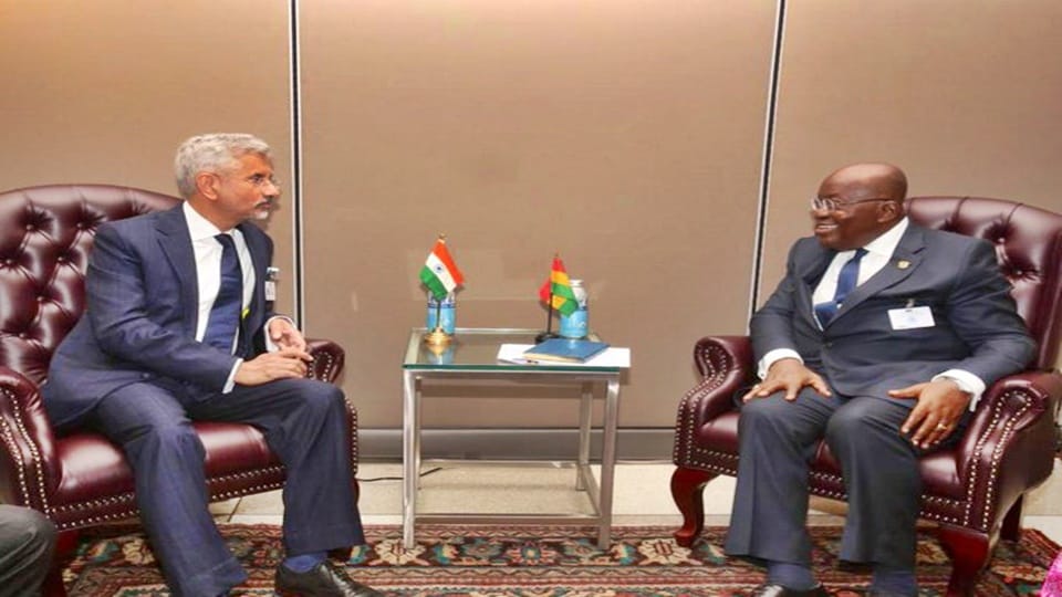 S Jaishankar in UNGA Tripartite discussion b/w India, UAE and France emphasis on enhancing economic ties