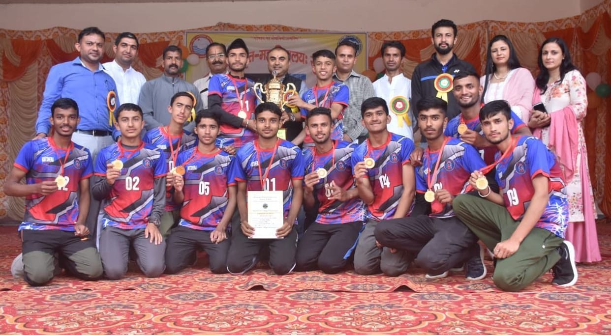 mandi news himachal news Kotshera winner in Inter College Kho-Kho Competition