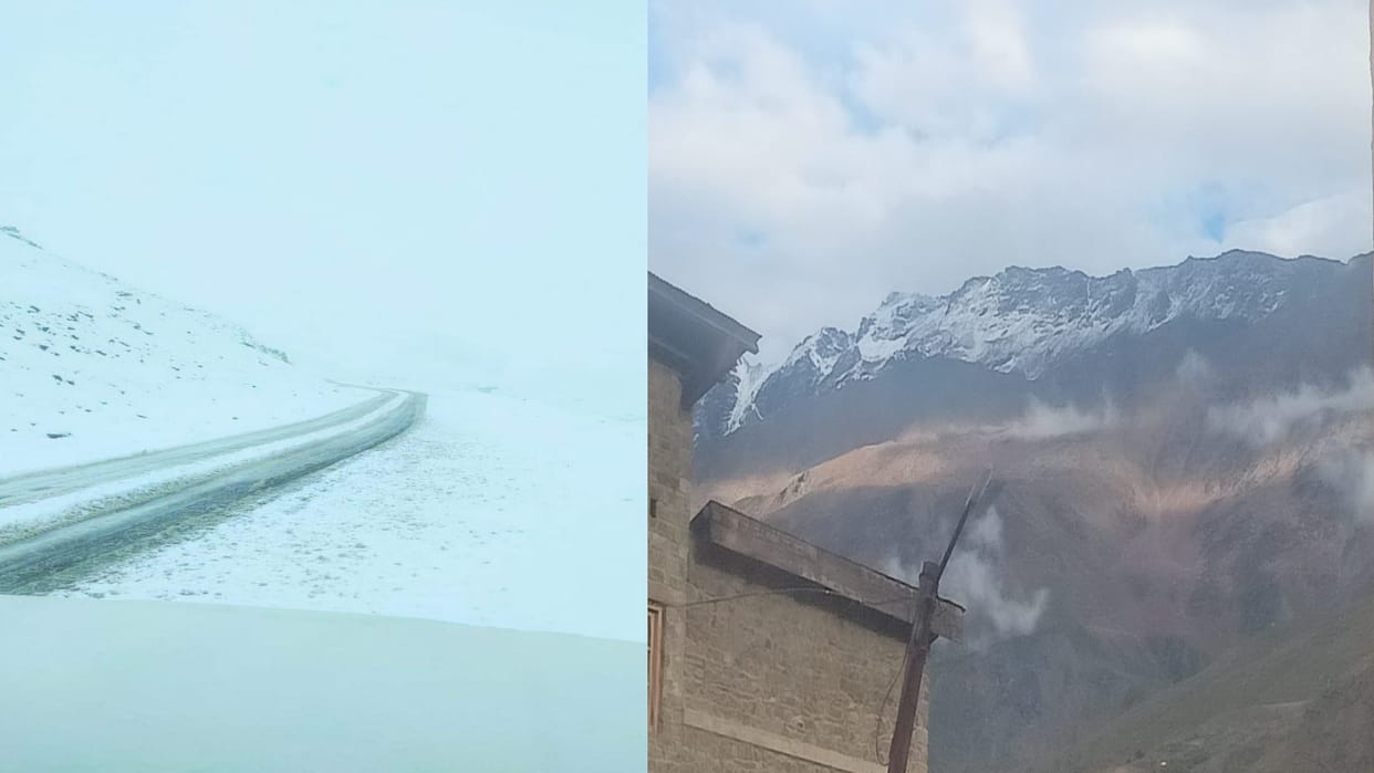 Himachal Weather update, Snowfall in Rohtang and Baralacha, heavy rain in Kullu-Lahaul