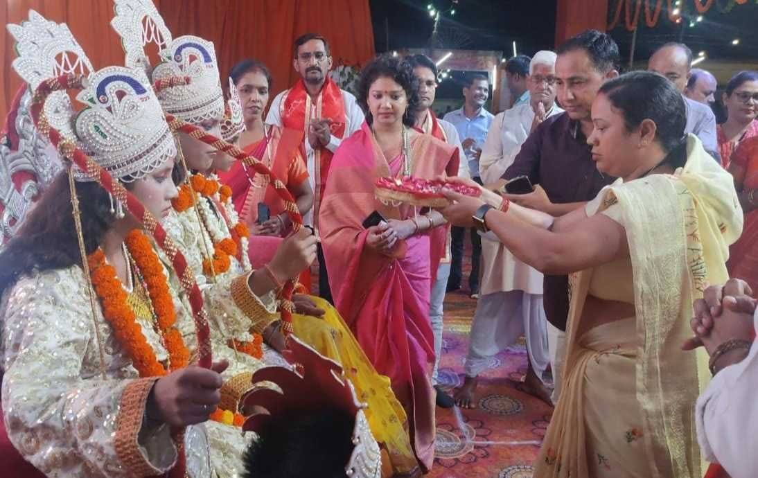 Colorful start of Dussehra festival in Tanakpur