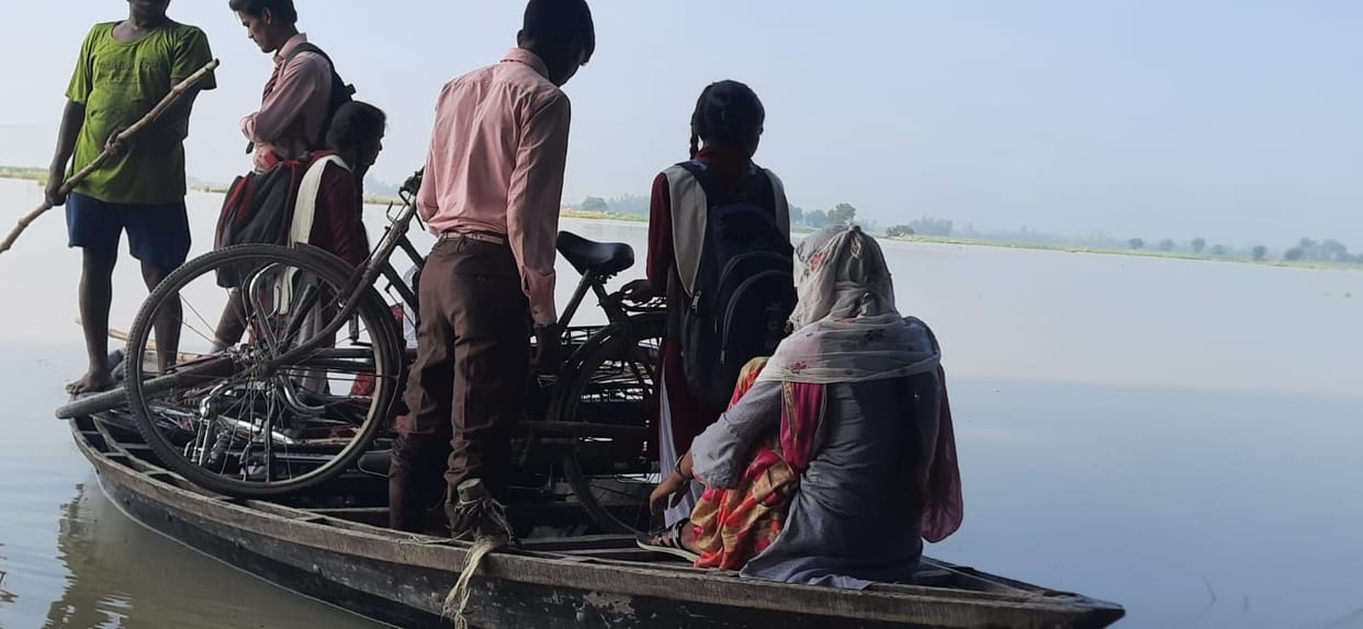 Saryu river reached above danger mark, water entered eight villages