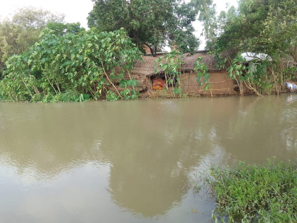 Water level of Saryu is decreasing, now worrying about harvesting