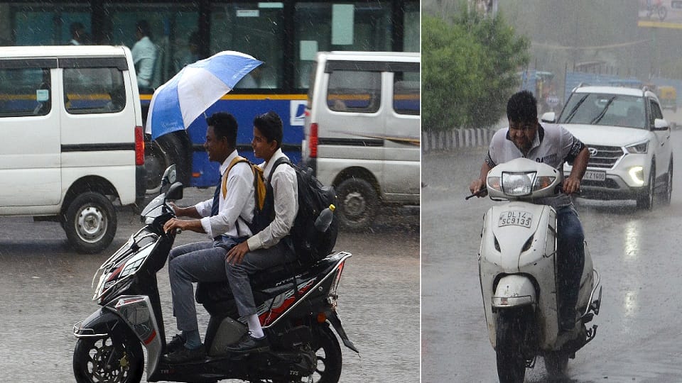 Meteorological Department expressed the possibility of heavy rain in Delhi on Thursday issued a yellow alert