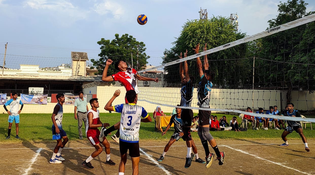 Karnal won two out of five volleyball matches