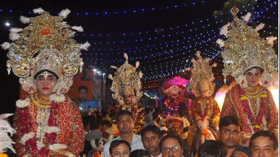 Janakpuri Mahotsav 2022 Ram Barat in Agra today Hindi news