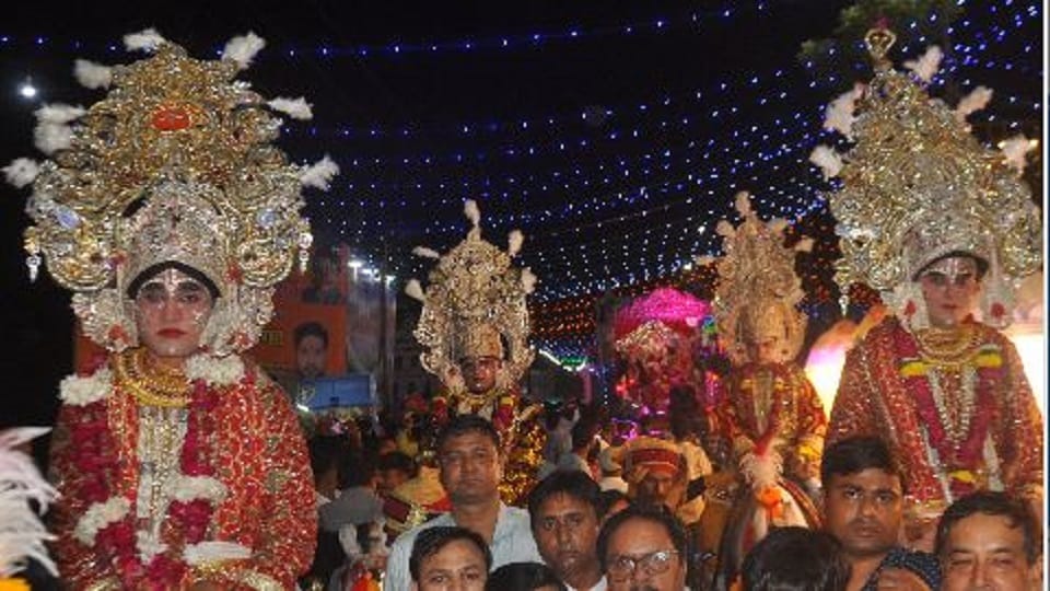 Janakpuri Mahotsav 2022 Ram Barat in Agra today Hindi news