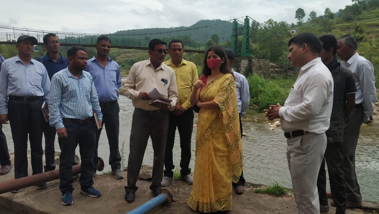 DM Inspects Someshwar Villages
