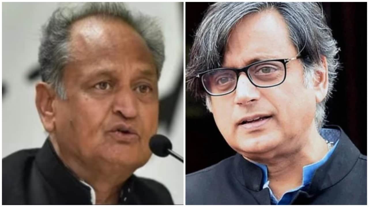 Ashok Gehlot vs Shashi Tharoor Who Will be Next Congress President 2022 Know Their Political Career