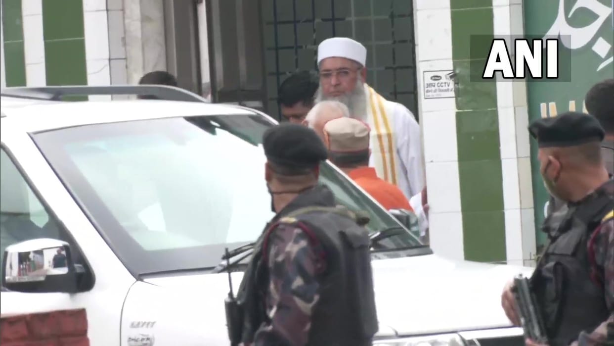 RSS Chief Mohan Bhagwat met Chief Imam Ilyasi at Delhi