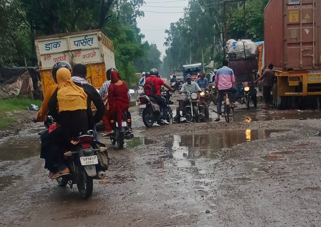Temperature dropped due to rain, relief from sultry heat