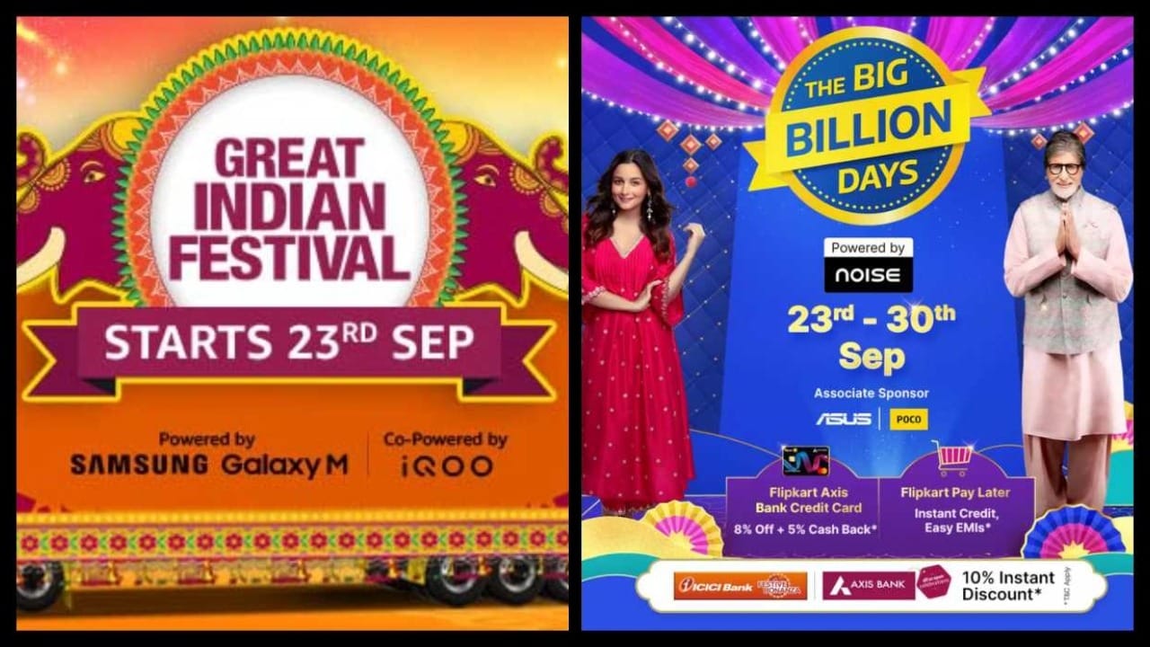 Amazon vs Flipkart Sale: 1,000 रुपये तक की कीमत में मिलते हैं ये बेस्ट प्रोडक्ट Amazon Great Indian Festival and Flipkart Big Billion Days Sale Best Deals or Offers on Products Under 1000