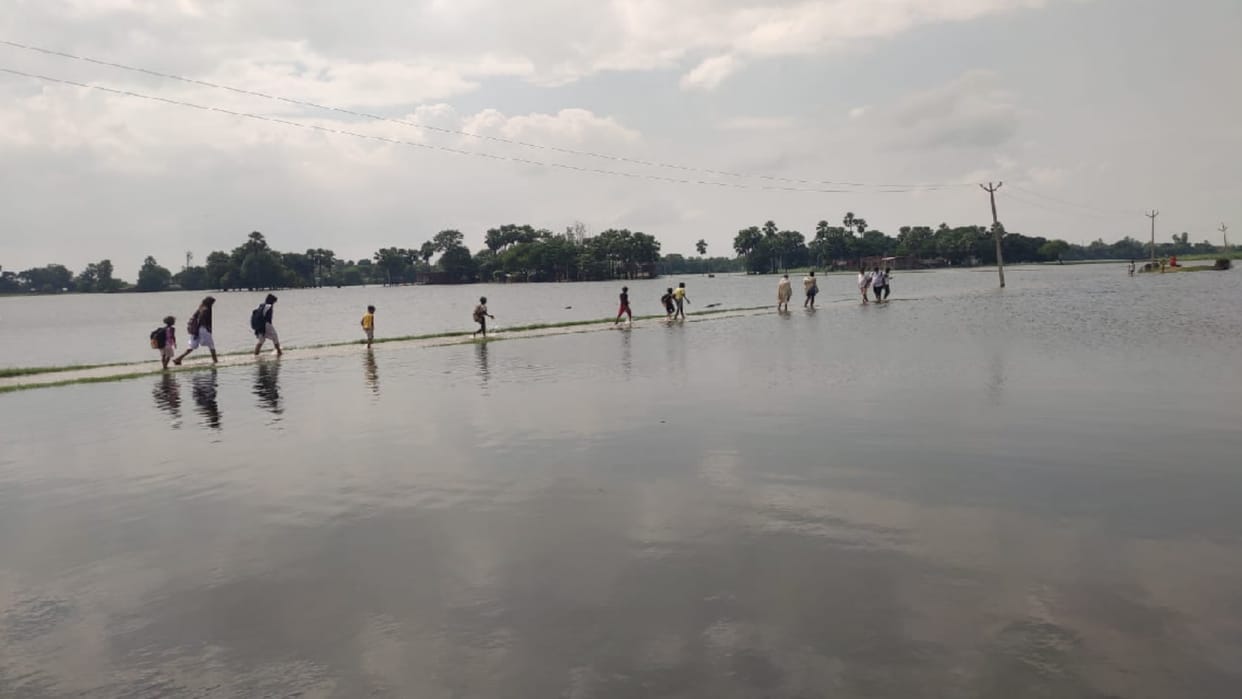All rivers flowing in Gorakhpur below danger mark except Ghaghra river