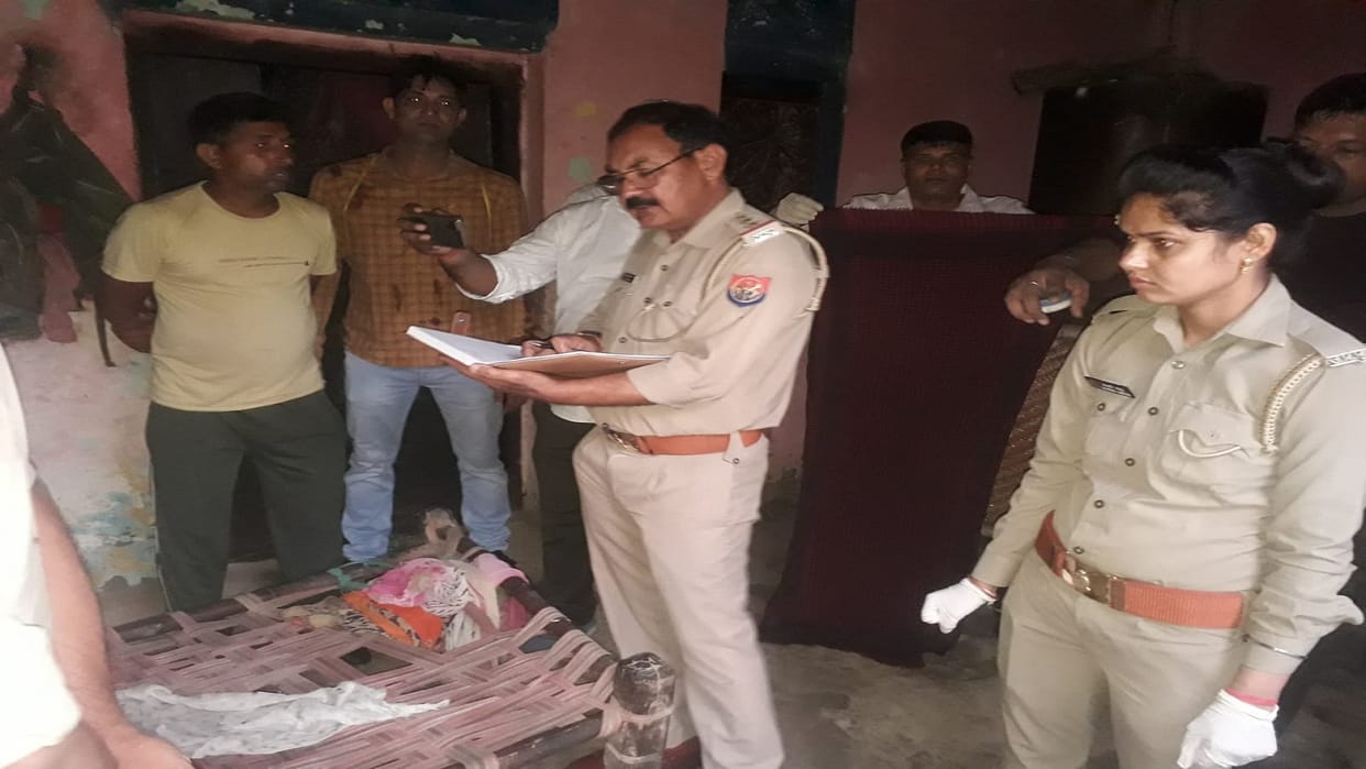 Sensation spread after finding dead body of woman in Sambhal