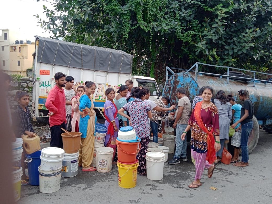 There was an outcry over water, long lines on tankers