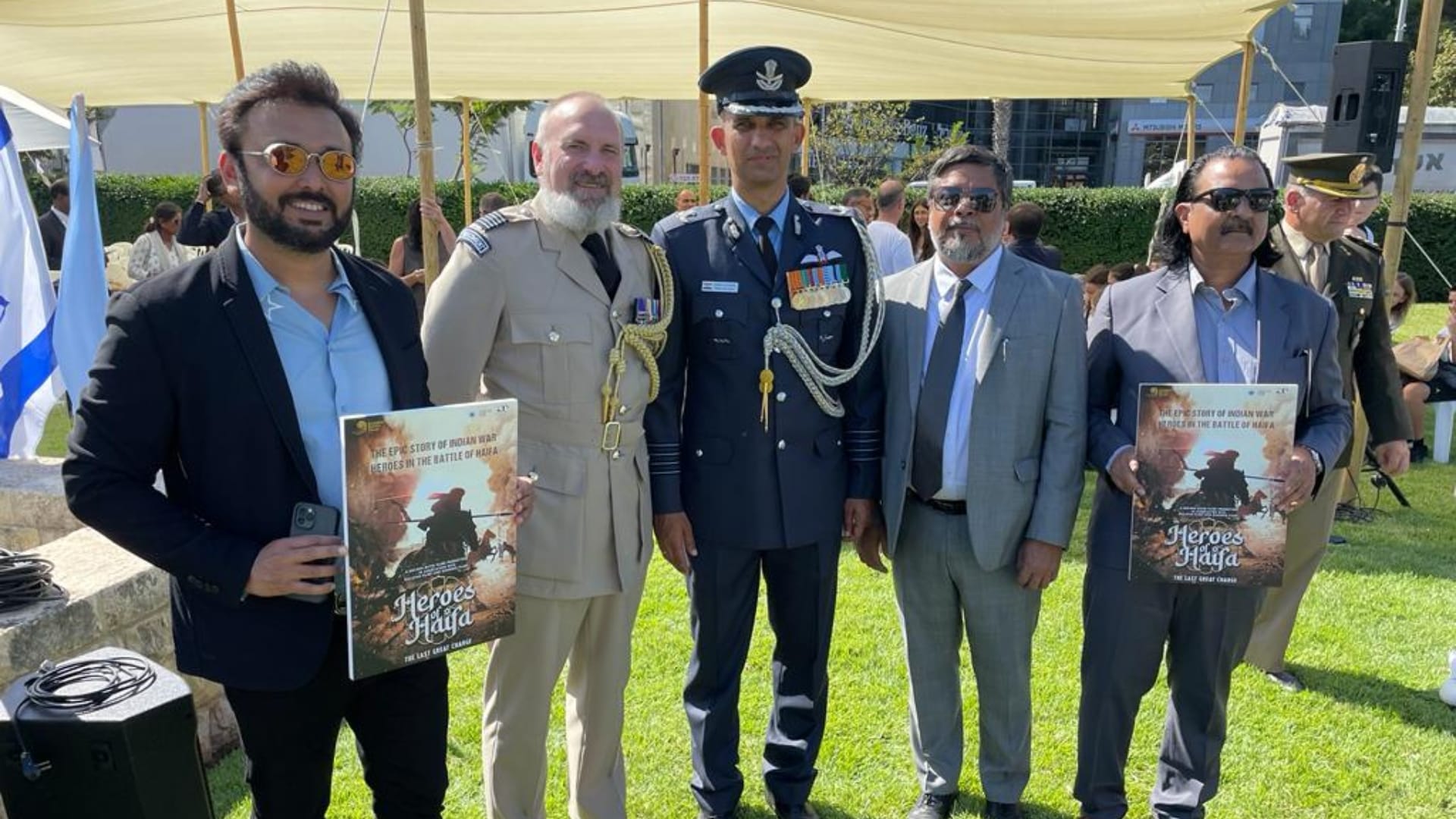 Golden Ratio Films Piiyush Singh Ashwini Chaudhary announce mega budget Indo Israel Film Heroes of Haifa