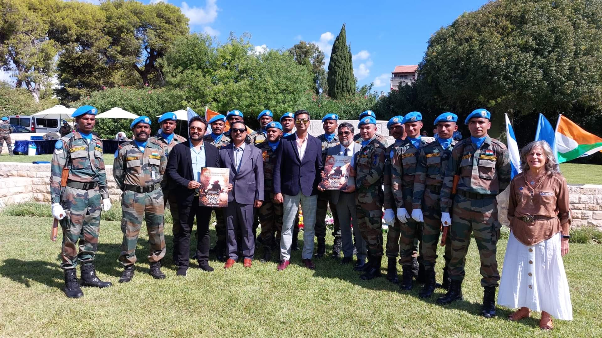 Golden Ratio Films Piiyush Singh Ashwini Chaudhary announce mega budget Indo Israel Film Heroes of Haifa