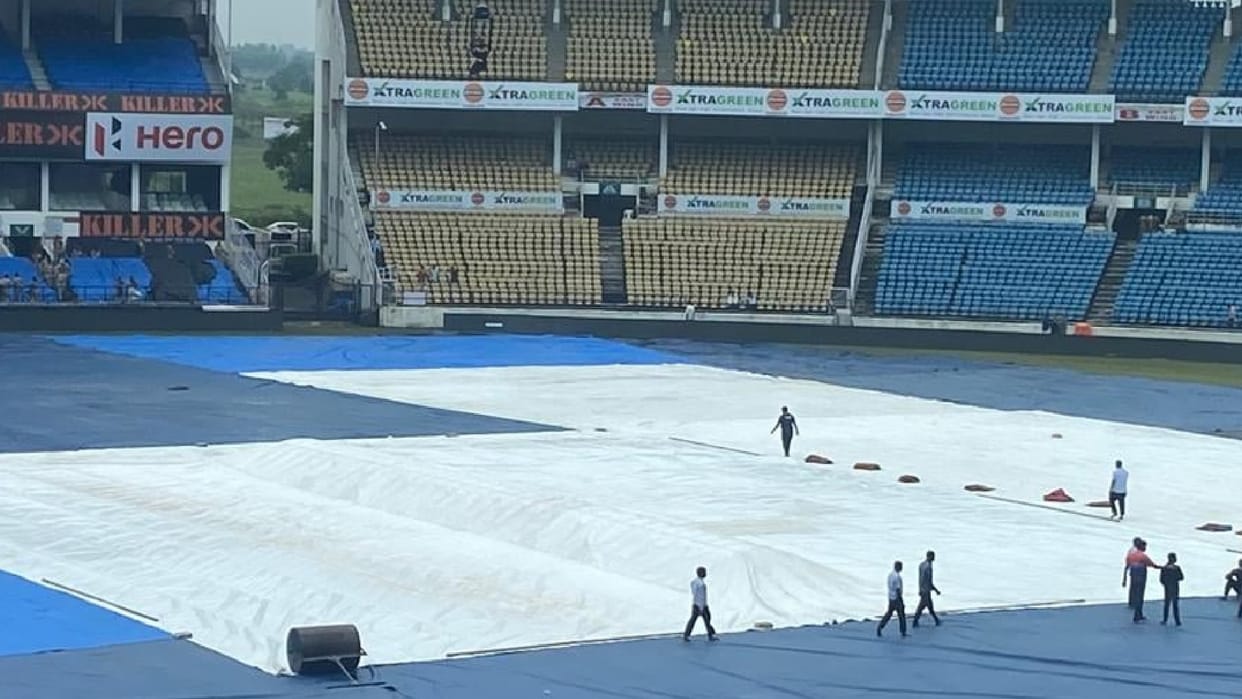 IND vs AUS 2nd T20I India Australia players could not practice due to rain in Nagpur