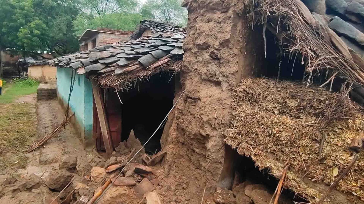 Hamirpur: death of woman due to collapse of wall