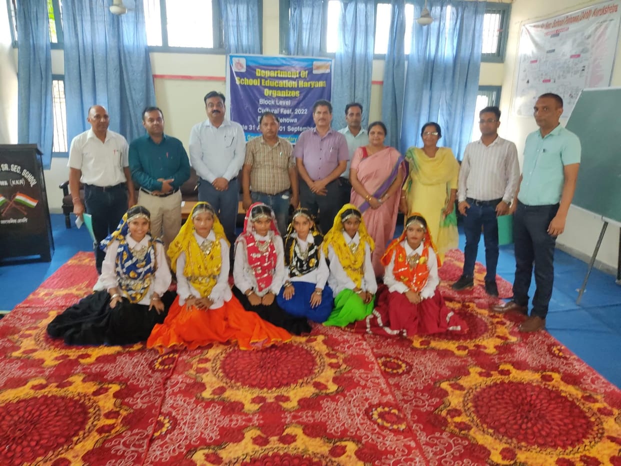 Pehowa's team tops in folk dance competition, Kurukshetra