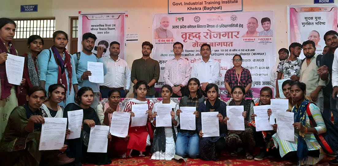 Selection of 216 candidates in employment fair