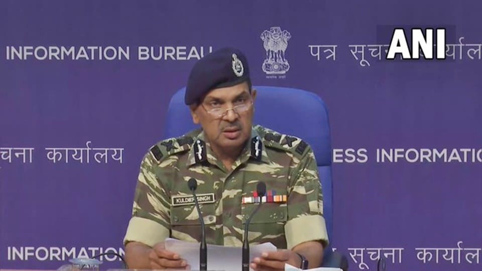 Security challenges increased in J-K post-Taliban seizure of power in Afghanistan: DG CRPF