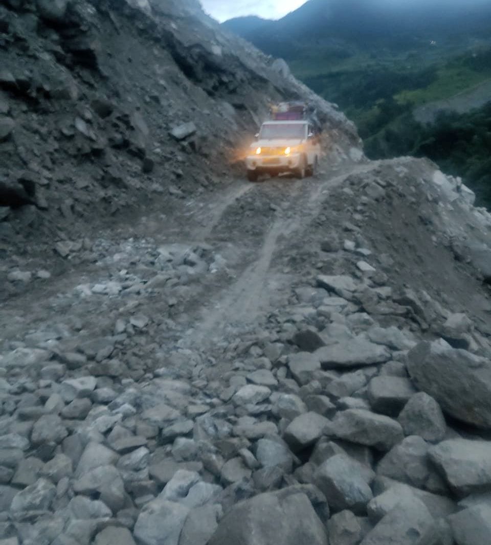 Uttarakhand weather news: road connecting China border opened after 12 days