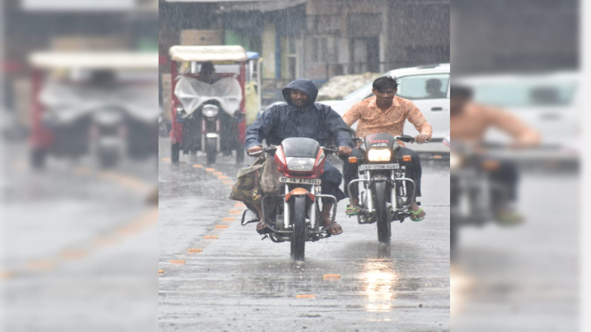 Meerut: Weather has been kind in West UP, heavy rain alert issued