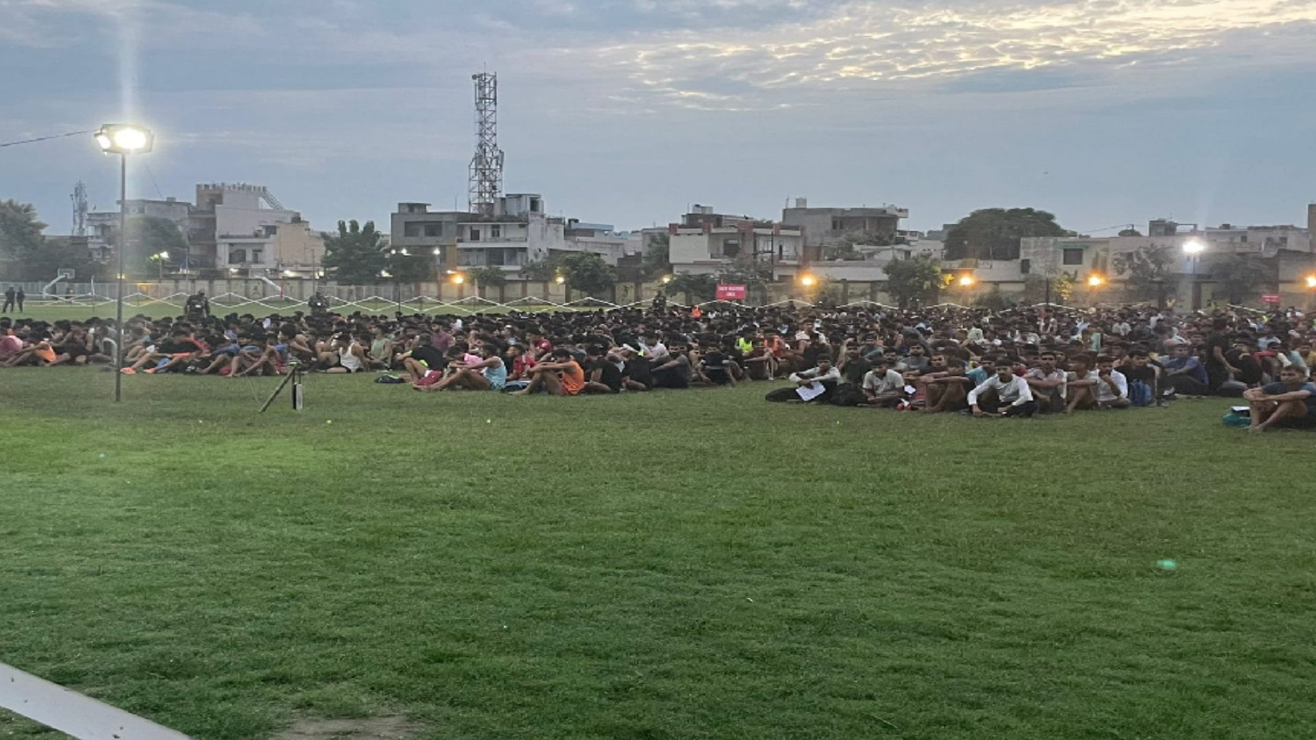 Agniveer Bharti 2022: youth returned after Rally postponed due to Water logging in the ground today