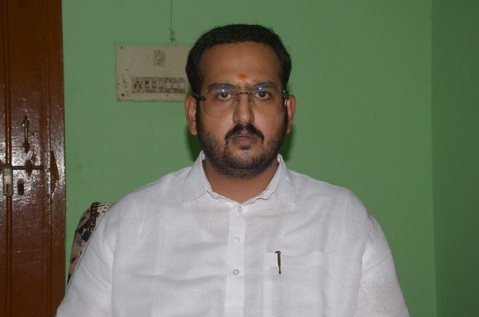 Mafia Mukhtar Ansari Punishment welcomed by former BJP Mla krishnanad rai son in ghazipur