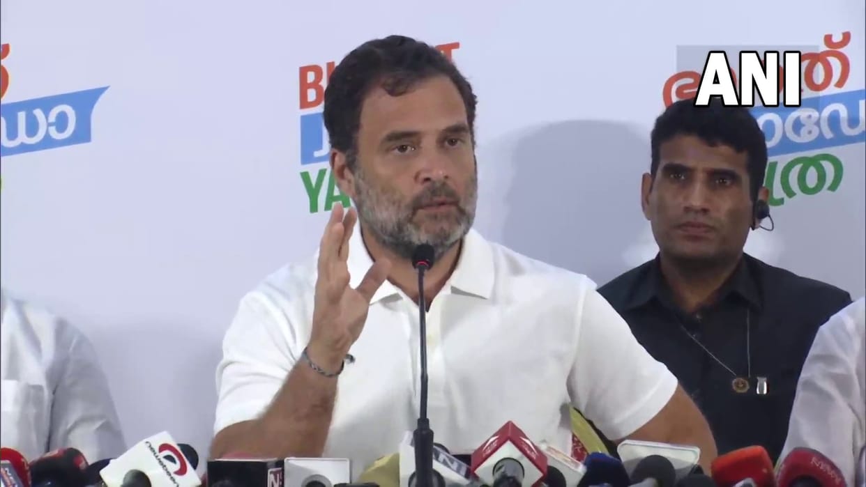Amid the MLA poaching controversy Congress leader Rahul Gandhi hit out at the TRS and Bharatiya Janata Party