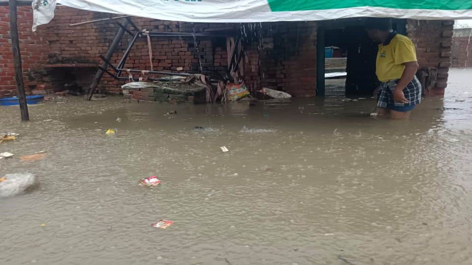 weather update heavy rain in agra zone