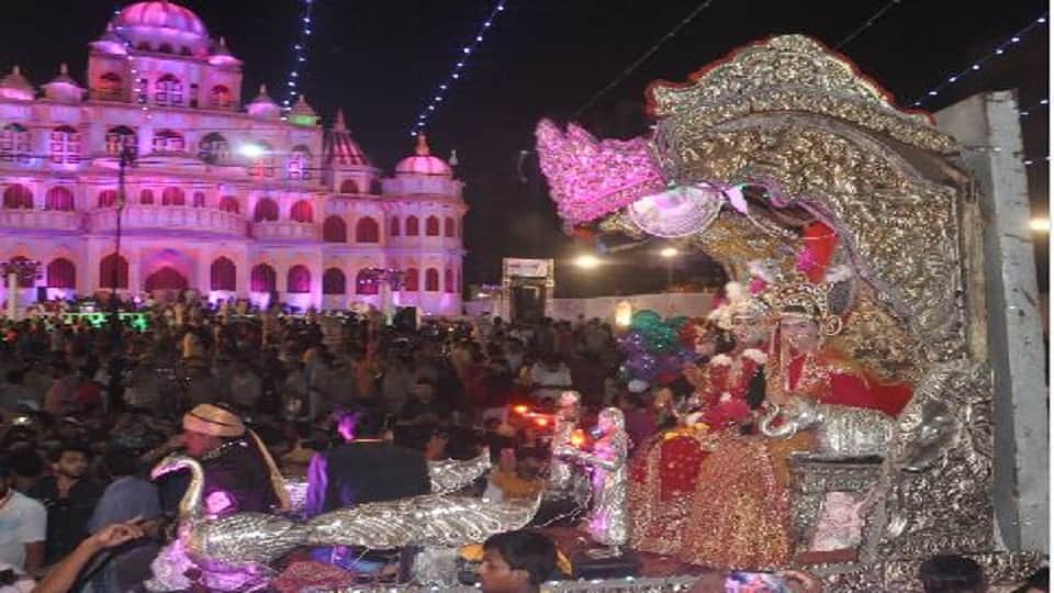 Janakpuri Mahotsav 2022 Ram Barat in Agra today Hindi news