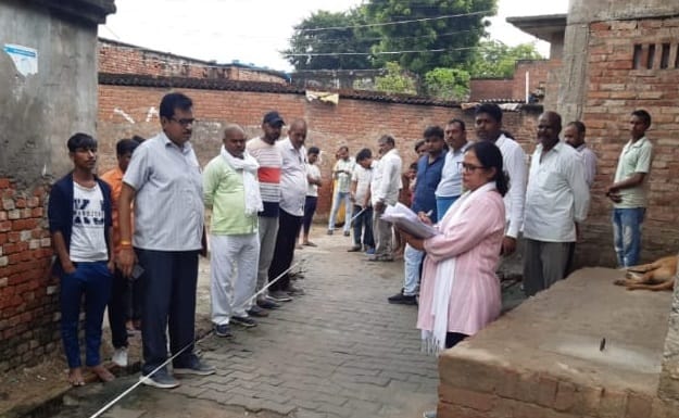 Central government team checked the quality of development works in Kajha