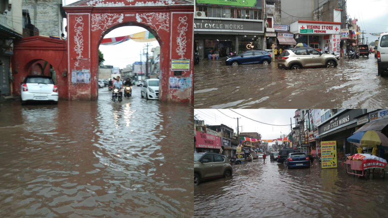 80 mm of rain received in Rewari of Haryana