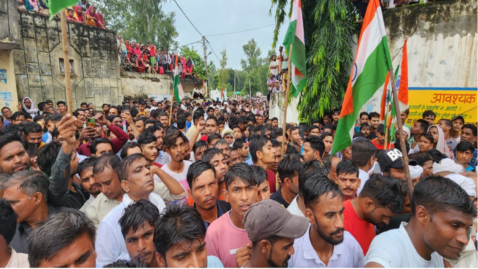SSB jawan was cremated in a gloomy atmosphere in Saharanpur see photos
